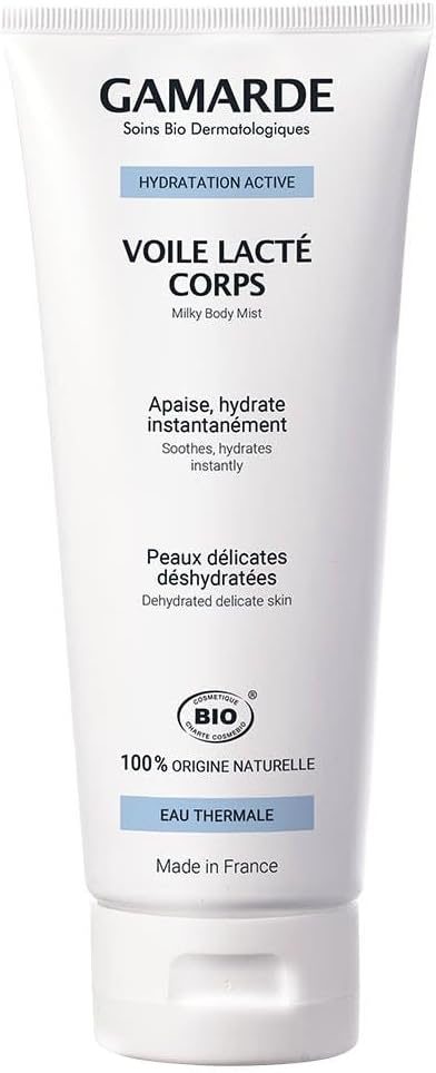 Gamarde Organic Active Moisturizing Milky Body Mist 200Ml