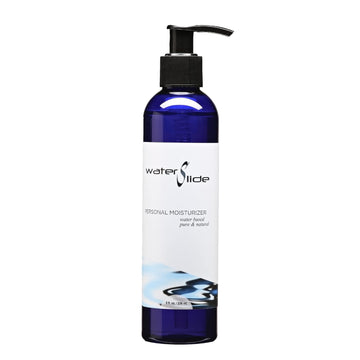 Earthly Body Waterslide, 8 Fl. Oz. - Personal Moisturizer - 100% Natural, Water-Based Formula - Vegan & Cruelty Free