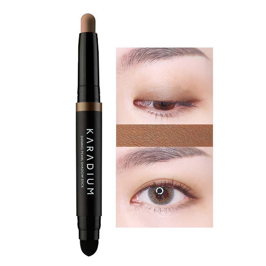 Karad Shining Pearl Smudging Eye Shadow Stick 1.4G (#11 Sand Moon) - Waterproof, Long Lasting, Creamy Texture, Easy To Apply, Hypoallergenic : Beauty & Personal Care