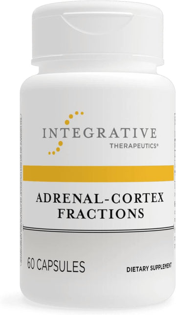 Integrative Therapeutics Adrenal-Cortex Fractions - Adrenal Health Support Supplement For Women And Men* - Gluten Free - Dairy Free - 60 Capsules