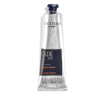 L'Occitane Cade Shaving Cream, 5.4 Ounce: Rich, Creamy Foam, Smooth Shave, With Shea Butter, Reduce Feelings Of Tightness & Irritation, Made In France