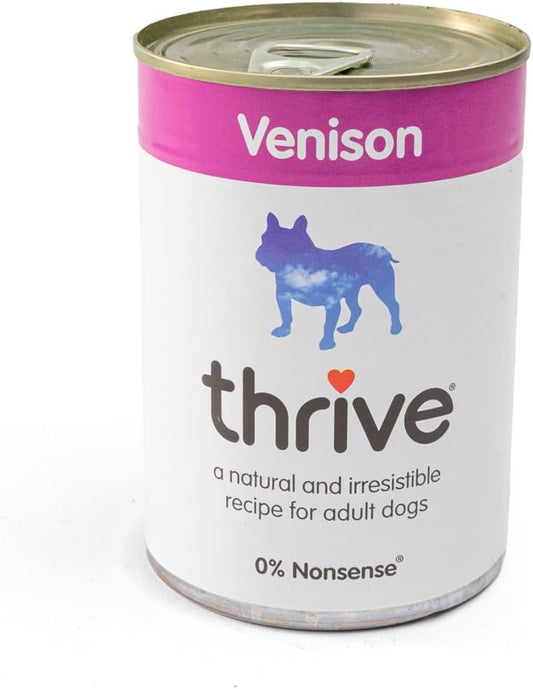 Thrive Dog Food - Venison (Pack Of 6)