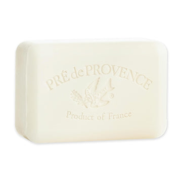 Pre De Provence Artisanal Soap Bar, Enriched With Organic Shea Butter, Natural French Skincare, Quad Milled For Rich Smooth Lather, 8.8 Ounce, Milk