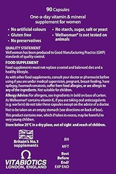 Vitabiotics Wellwoman Wellwoman 90 Tablets