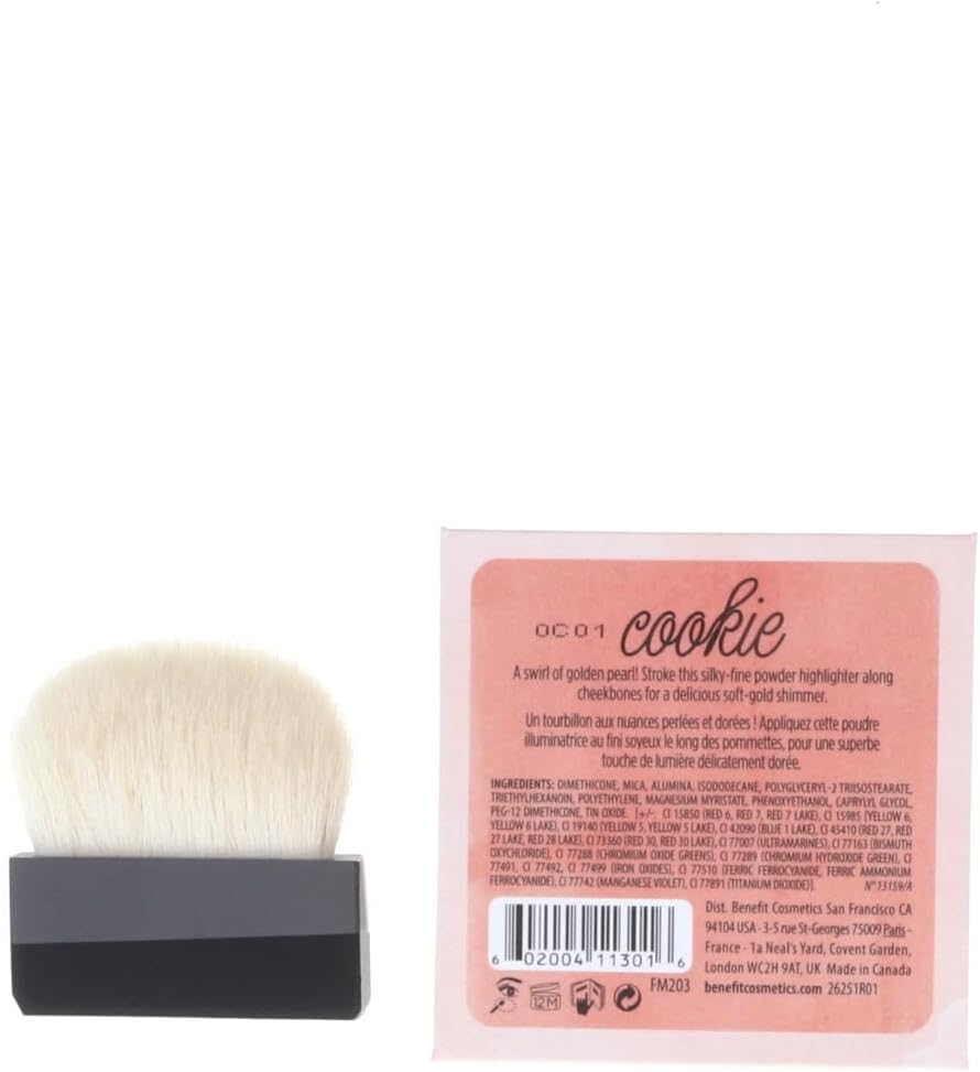 Benefit Cookie Highlighter 8g - Powder, Shimmery, Gold, Palette