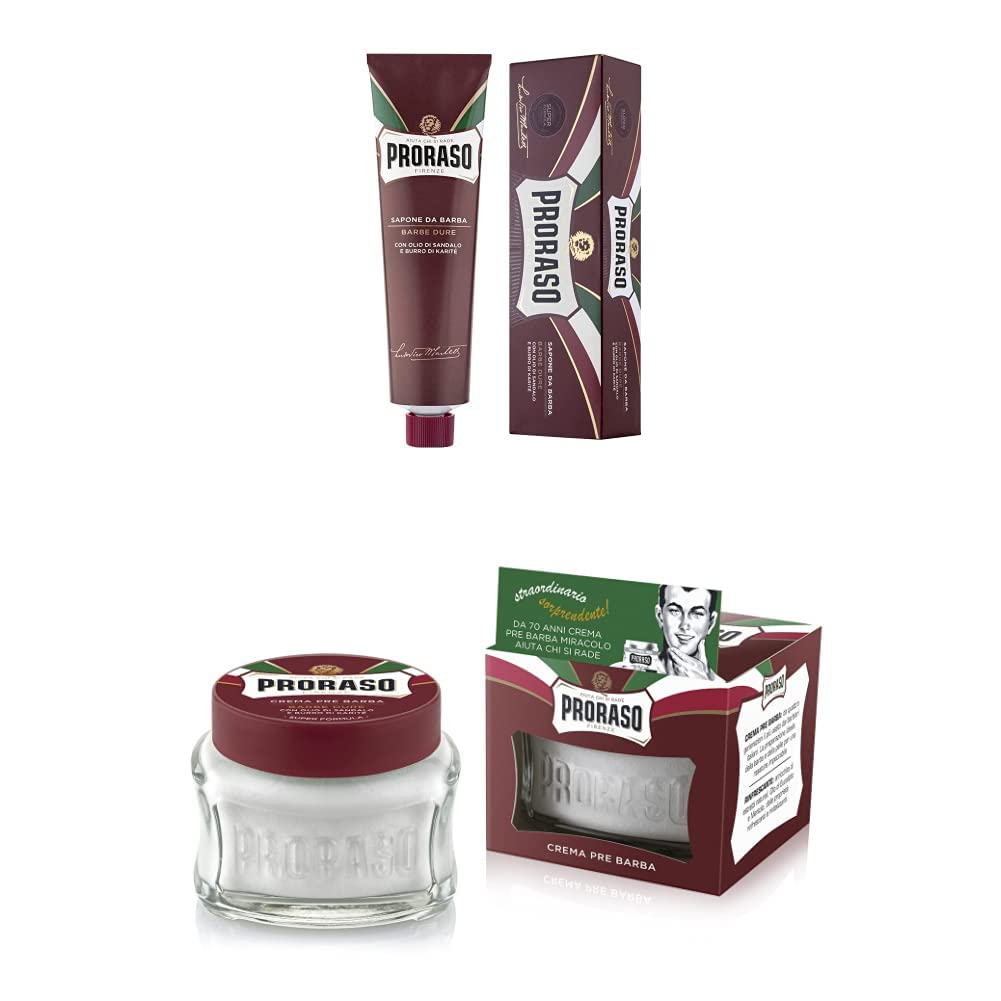 Proraso Nourishing Shaving Cream & Pre-Shave Conditioning Cream For Men : Beauty & Personal Care