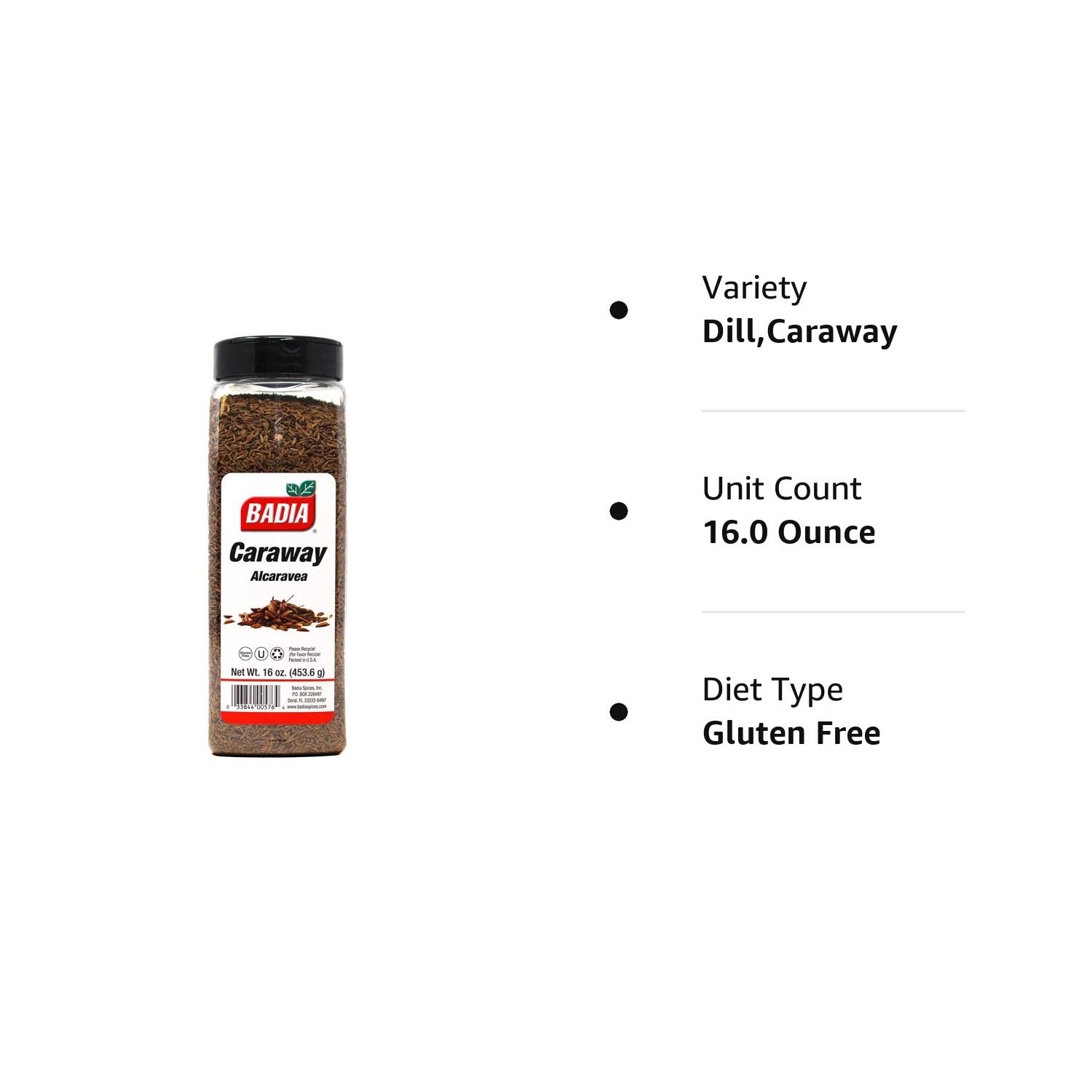 Badia Caraway Whole, 16 Ounce : Baby