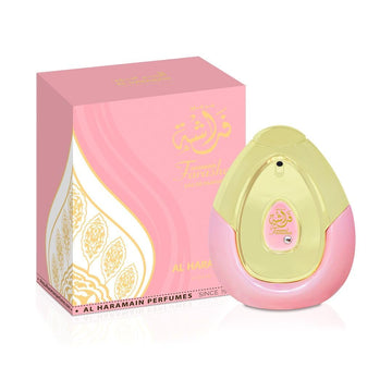 Al Haramain Farasha - Arabian Perfume For Women - Long Lasting Fragrance With Floral Woody Musk Green Notes - Arabic Eau De Parfum - 3.33 Oz Edp Spray