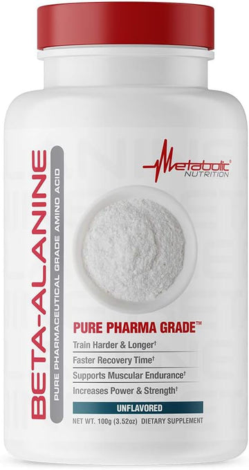 Metabolic Nutrition Beta Alanine, 300 Grams, Powder