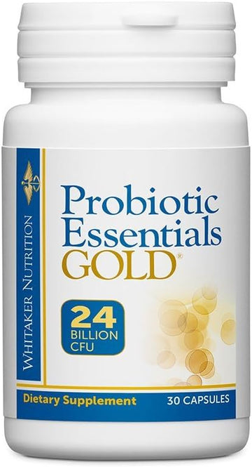 Dr. Whitaker'S Probiotic Essentials Gold With 24 Billion Live Bacteria, 30 Capsules (30-Day Supply)
