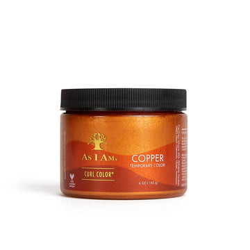 As I Am Curl Color - Copper - 6 Ounce - Color And Curling Gel - Temporary Color - Medium Hold - Vegan & Cruelty Free