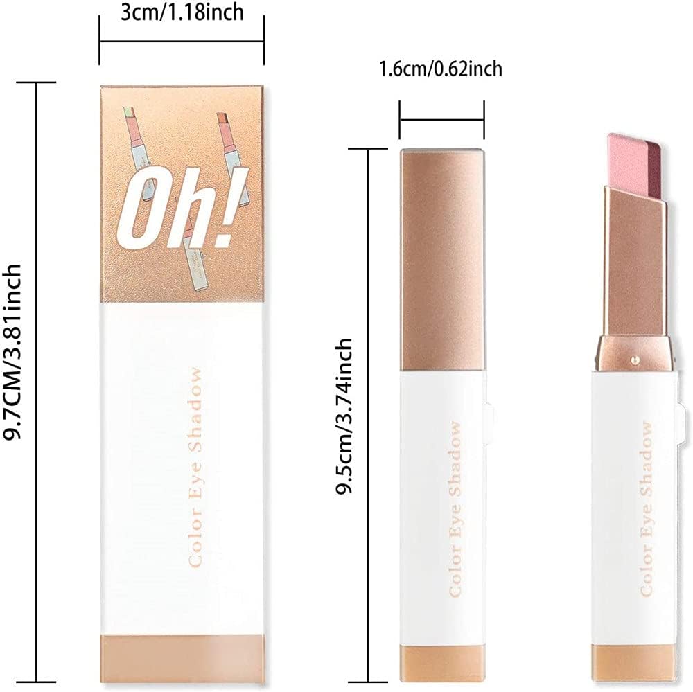 6 Colors Double Eyeshadow Pen - Glitter, Shimmer, Matte Finishes; Waterproof, Long Lasting, Gradient Eyeshadow Stick #05 : Amazon.co.uk: Beauty