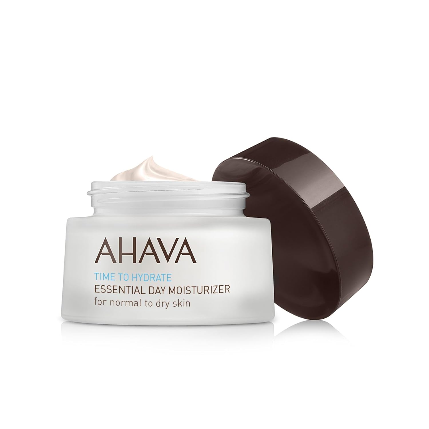 Ahava Essential Day Moisturizer - Essential Daily Hydrating Facial & Neck Cream, Anti-Aging & Smoothing Effect, Enriched With Osmoter, Aloe Vera, Allantoin & Vitamin E