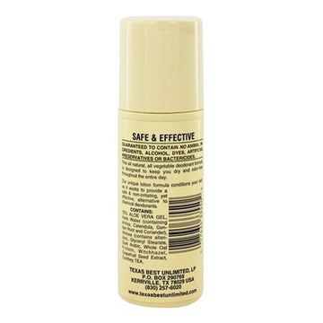 All Natural Roll-On Deodorant Aloe & Almonds 3 Fl Ounce (89 Ml) Liquid
