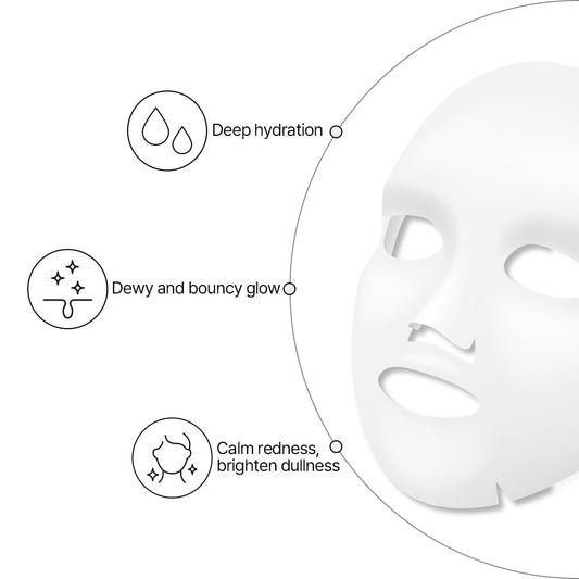 Dr. Oracle Hyaluronic Acid Recipe Moisturizing Blue Mask – Hydrating & Calming Face Mask, 8 Types Of Hyaluronic Acid, Korean Skincare For Dry Sensitive Skin, Dermatologist Tested, 10 Sheets 8.4 Fl.Oz