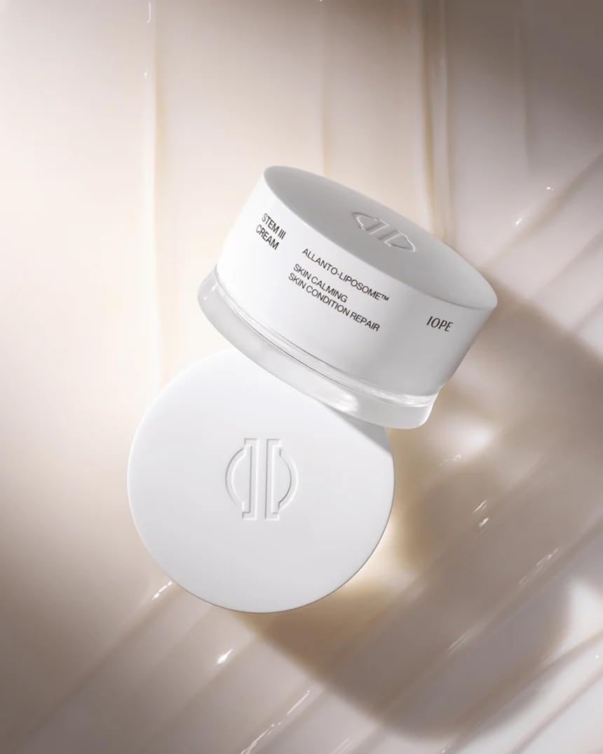 Iope Stem Iii Intensive Moisturizer - Anti-Aging Face Cream With Niacinamide, Dermatologically Tested, Skin Barrier Repair With Peptide, Fine Lines & Wrinkle Care, Korean Skincare, 1.69 Fl Oz : Beauty & Personal Care