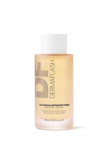 Dermaflash Botanical Ketoacid Toner For Face, Non-Irritating, Hydrating Daily Facial Exfoliator, 100Ml