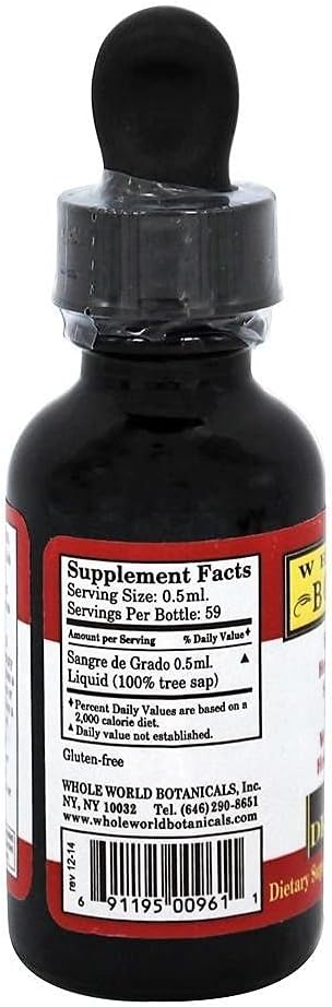 Whole World Botanicals - Royal Dragon'S Blood Liquid Tree Sap 1 Fl. Oz