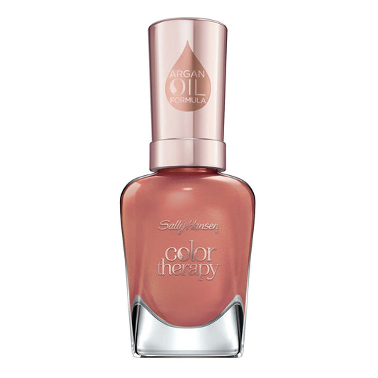 Sally Hansen Color Therapy Lacquer Nail Polish, Soak at Sunset, 0.5 Fl. Oz. : Beauty & Personal Care