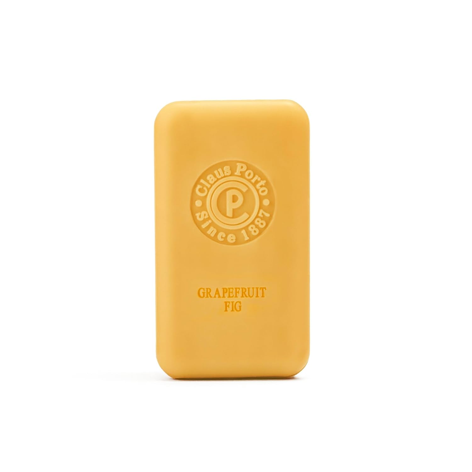 Claus Porto - Barbear Grapefruit Fig Body Soap For Men + Women | Cleansing, Nourishing, Softening | Handcrafted, Aromatic, Floral, Zesty (150G | 5.3 Oz) : Beauty & Personal Care