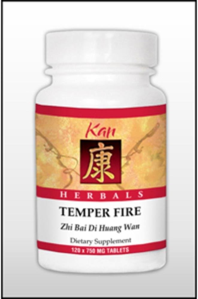 Temper-Fire-120-Tablets-By-Kan-Herbs : Health & Household