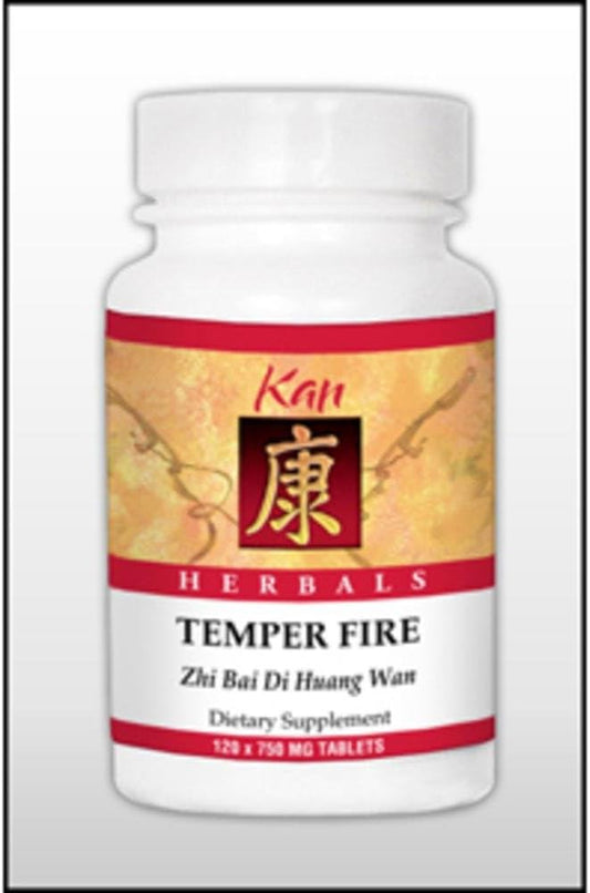 Temper-Fire-120-Tablets-By-Kan-Herbs : Health & Household