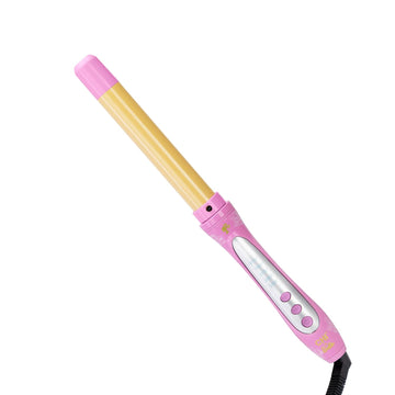 CHI x Barbie Dreamhouse 1" Tourmaline Ceramic Curling Wand - Create Beachy Waves and Glamorous Curls While Adding Shine with Tourmaline Ceramic Technology