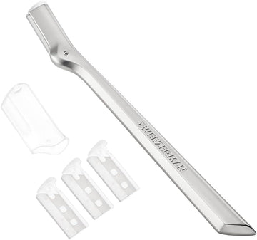 Tweezerman Eyebrow Razor Replacement Blades (4Pk) – Stainless Steel 4 Replacement Blades Included In Pack