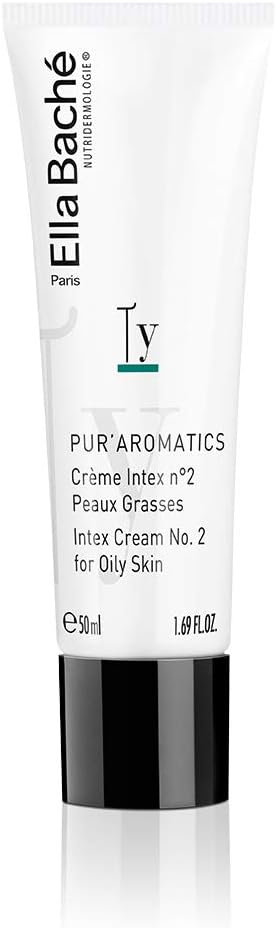 Intex Cream N°2 For Oily Skin | Daily Cream For Oily Skin Rich In Purifying White Thyme And Regenerating Vitamins | Oily Skin Regains A Sensation Of Purity And Clarity | Made In France | 50 Ml