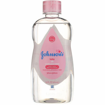 Johnson & Johnson J&J Baby Oil Size 14z J&J Baby Oil 14z Ea