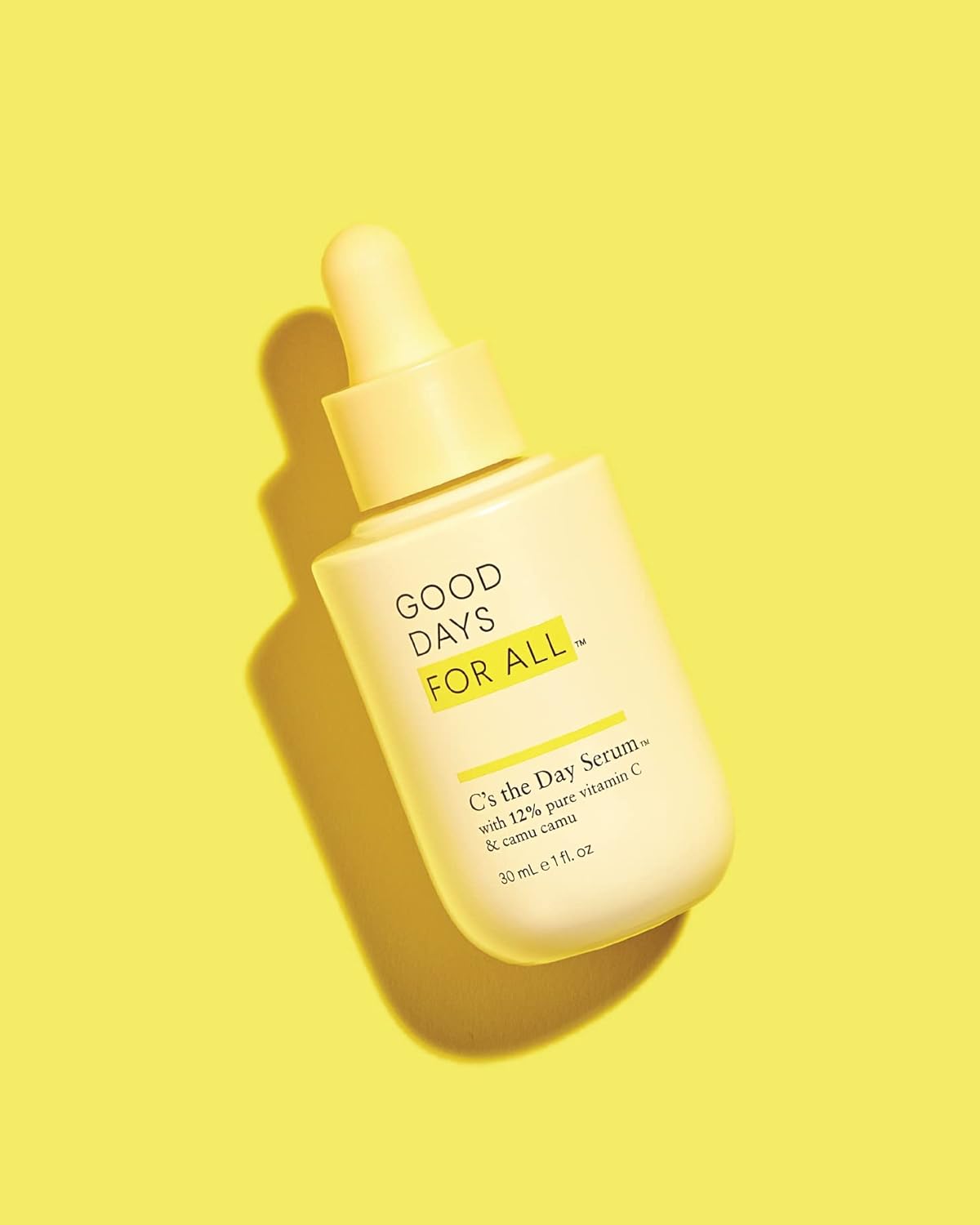 Good Days For All C'S The Day Face Serum, Brightening & Discoloration Facial Skin Care, With 12% Pure Vitamin C, 1 Fl. Oz : Beauty & Personal Care