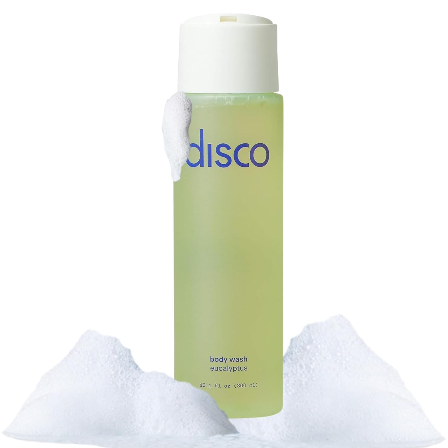 Disco Body Wash For Men - All-Natural, Soothing And Hydrating - Paraben Free, Vegan - Eucalyptus Scent - 10.1 Fl Ounces