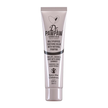 Dr.Pawpaw Shimmer, Multi-Purpose Natural No Fragrance Balm For Hydrating Lips, Skin, Hair, Cuticles, Nails & Beauty Finishing (25 Ml)