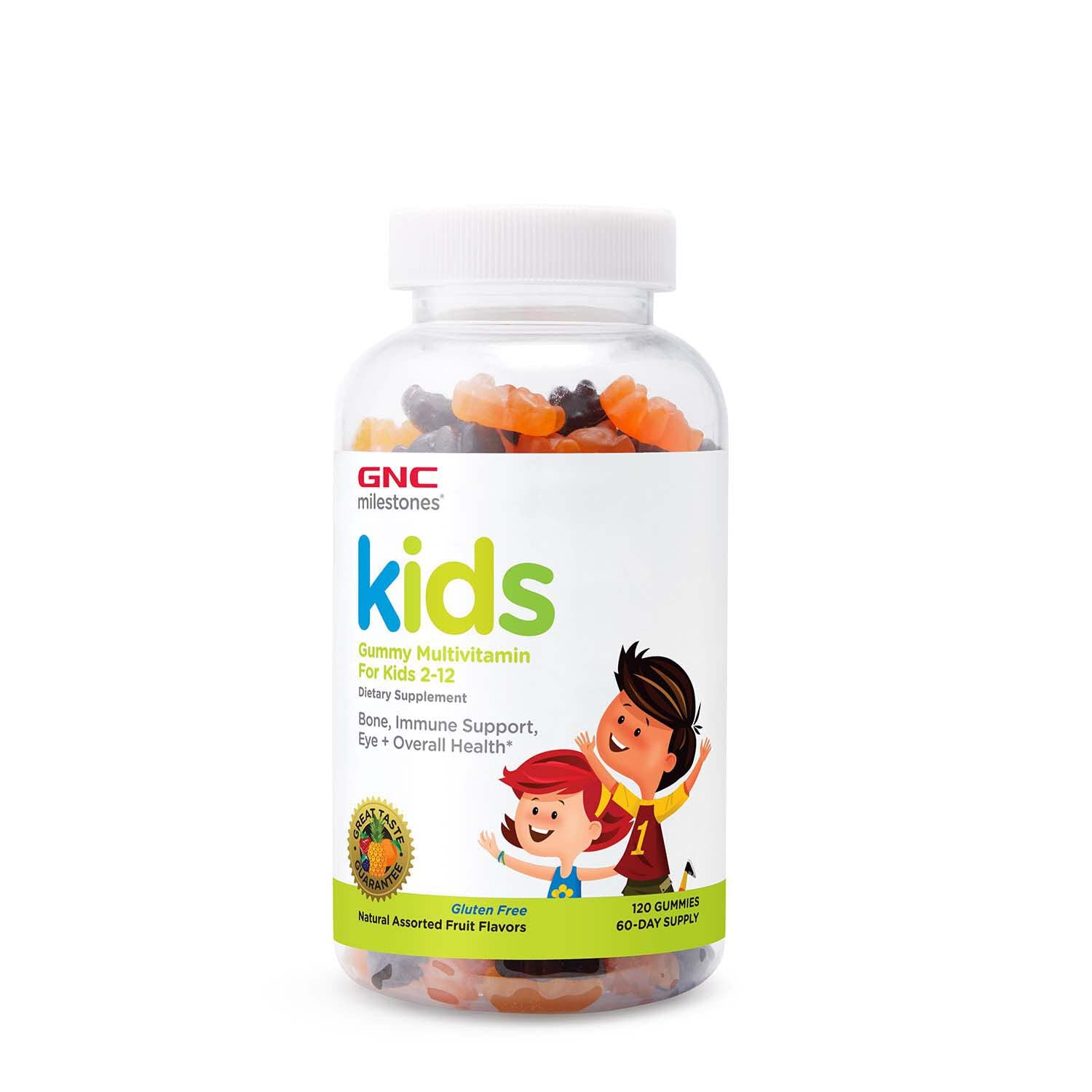 Gnc Milestones Kids Multi Gummy - 120 Gummies (60 Servings)