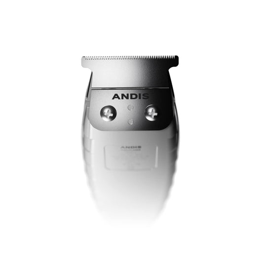 Andis 04780 Professional T-Outliner Beard & Hair Trimmer For Men With Carbon Steel T-Blade, Bump Free Technology – Corded Electric Beard Trimmer, Gto, Grey