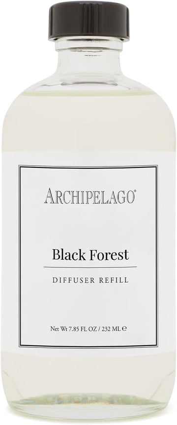 Archipelago Botanicals Black Forest Diffuser Oil Refill | Dark Ebony Wood, Douglas Fir and Black Currant (7.85 fl oz)