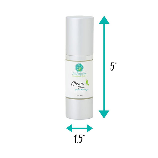 Skin Perfection Clear Skin Oil Free Facial Moisturizer Non-Greasy Formula Great For Oily Hydration With Hyaluronic Acid Calming Vitamin B5 Light Gel With Hyaluronic Acid