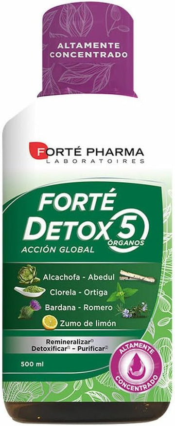 Forté Detox 5 Órganos Global Action 500 Ml