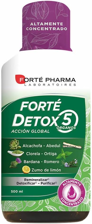 Forté Detox 5 Órganos Global Action 500 Ml