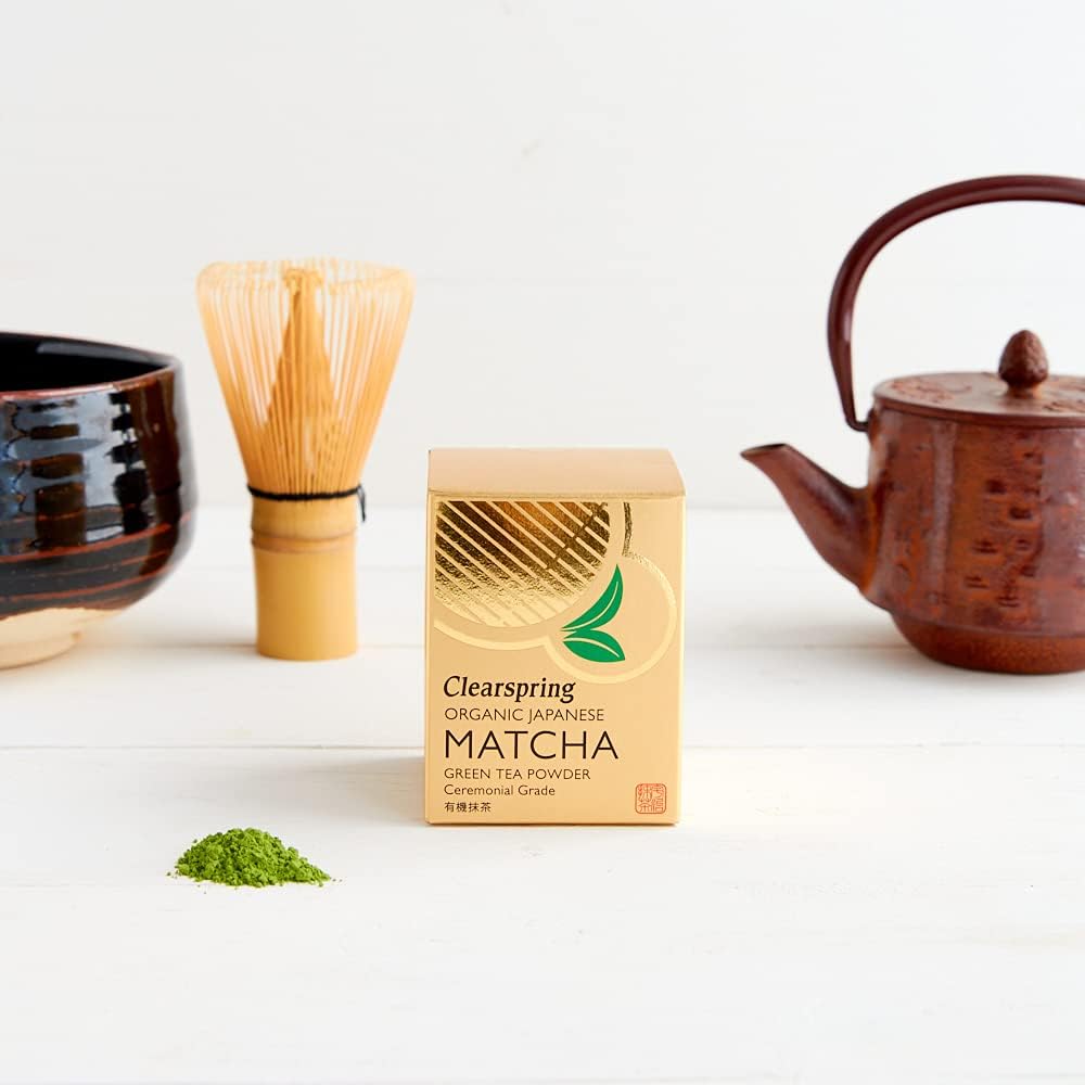 Clearspring Organic Japanese Matcha Green Tea Powder Ceremonial Grade, 30g : Amazon.co.uk: Grocery