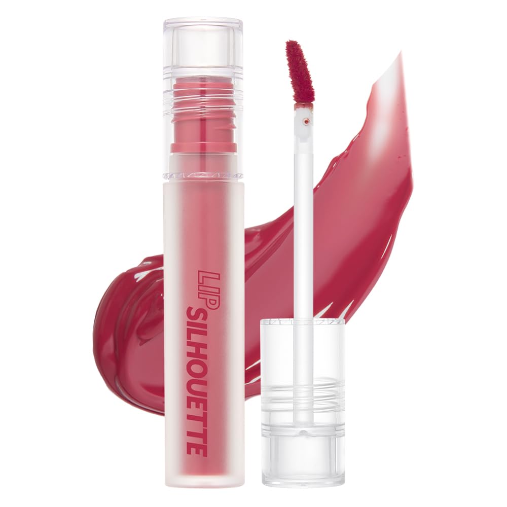 I'M Meme Matte Velvet Tint - Lip Silhouette 07 Classy Rose (Pink Rose Shade) | Vivid Color, Long Lasting, Moisturizing & Hydrating, Light-Weight, Neutral Lip Stain Mousse, 4Ml