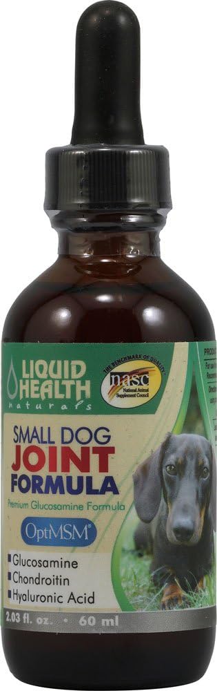 Liquidhealth 2 Oz Dog Glucosamine Drops Joint Juice, Chondroitin Hip And Joints Relief Vitamin Supplement Formula, Hyaluronic Acid - Small Dogs Canines Puppies : Pet Bone And Joint Supplements : Pet Supplies