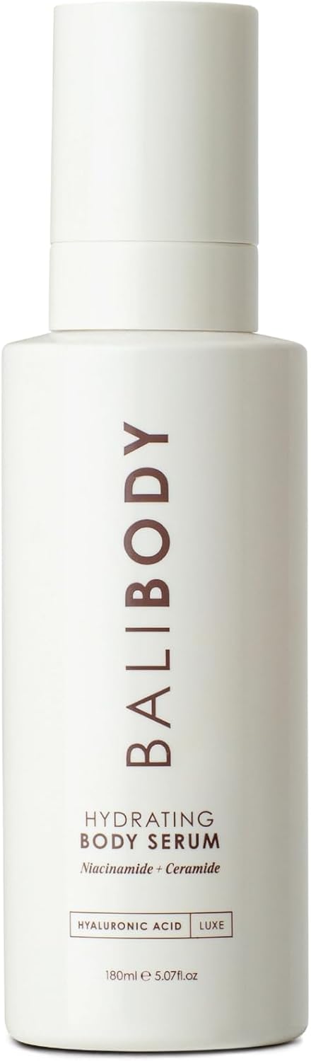 Bali Body Hydrating Body Serum | Daily Moisturiser With Hyaluronic Acid, Niacinamide And Ceramide | Self Tan Extender For All Skin Types | Vegan, Cruelty Free, Australian Made (150 Ml / 5.07 Fl Oz)