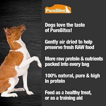 PureBites Duck Jerky Dog Treats, 2 Ingredients, Made in Canada, 5.5oz : Pet Supplies