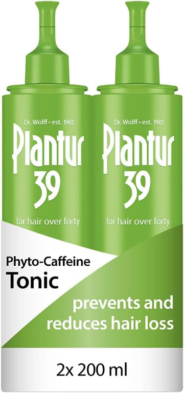 Plantur 39 Caffeine Tonic Prevents And Reduces Hair Loss 2X 200Ml | Support Hair Growth And Hair Thickening | Women Hair Care Made In Germany