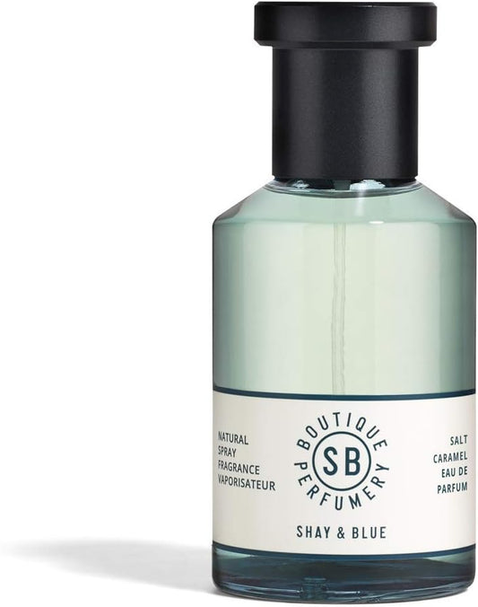 SHAY & BLUE Natural Spray Fragrance Caramel Bourbon Vanilla and Sea Salt, Clear, 100 ml : Amazon.co.uk: Beauty