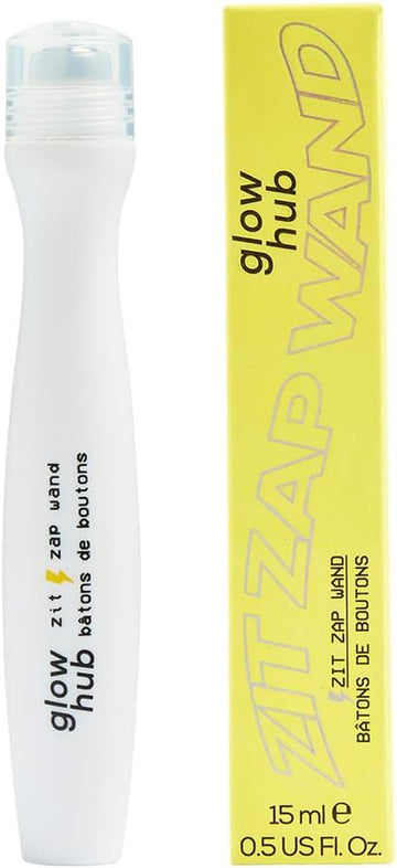 Glow Hub Zit Zap Wand Spot Treatment With Salicylic Acid And Tea Tree For Blemish Prone Skin 15Ml