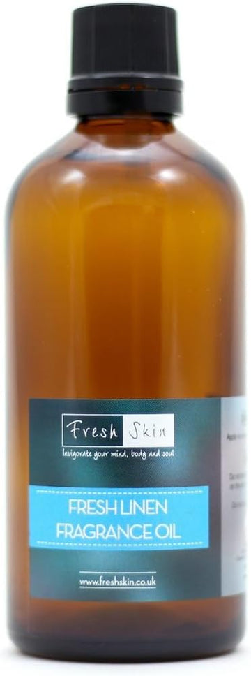 Freshskin Beauty Ltd | 50Ml Fresh Linen Fragrance Oil - Candles, Bath Bombs, Soap Making, Reed Diffusers & Wax Melts - Cosmetic Grade - Vegan Friendly - A Rich, Complex, & Long Lasting Scent!