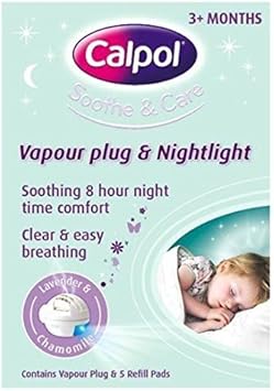Three Packs Of Calpol Vapour Plug & Night Light