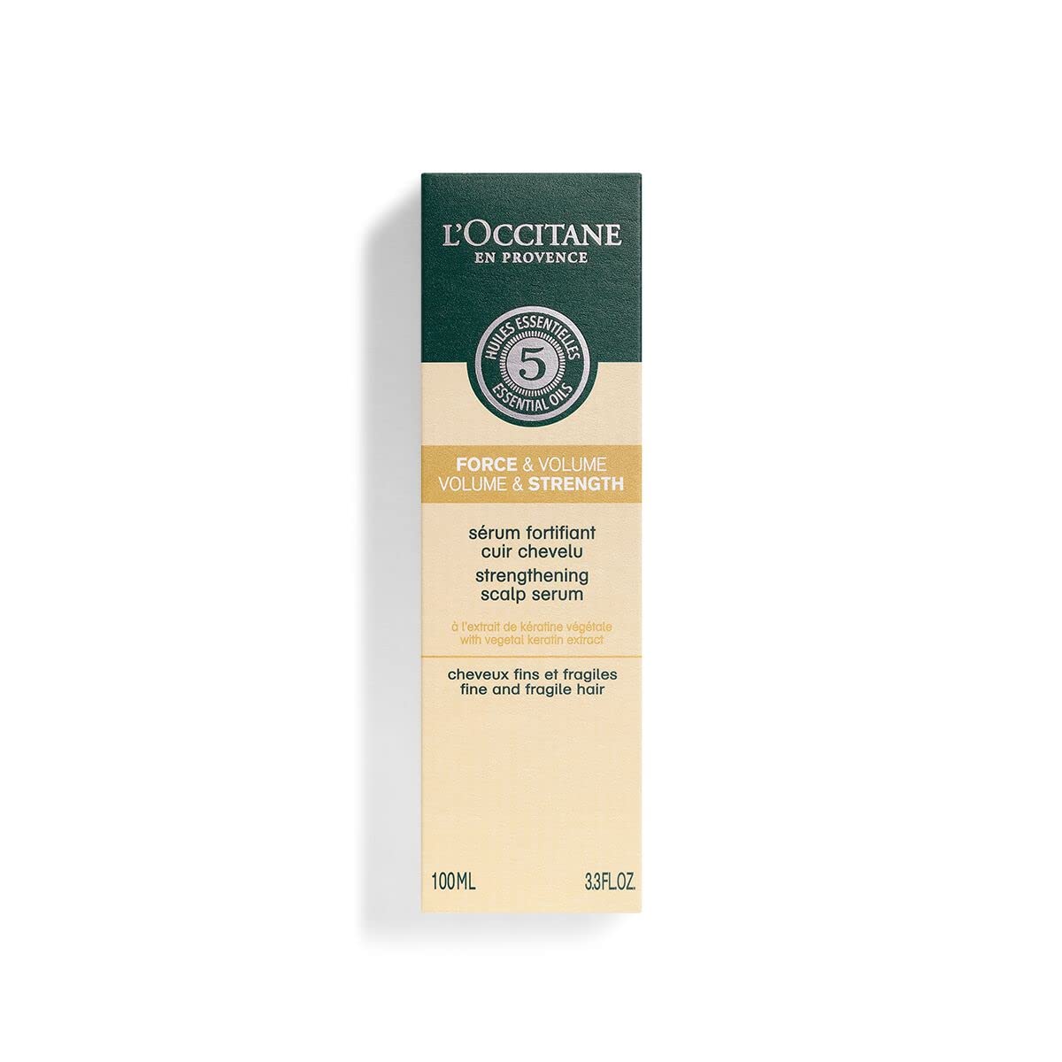 L'Occitane Volume & Strength Strengthening Scalp Serum 3.30 fl. oz